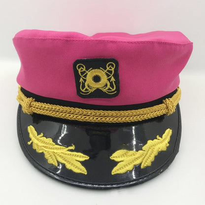 Korean version of retro men and women Navy blue navy cap - Urban Caps