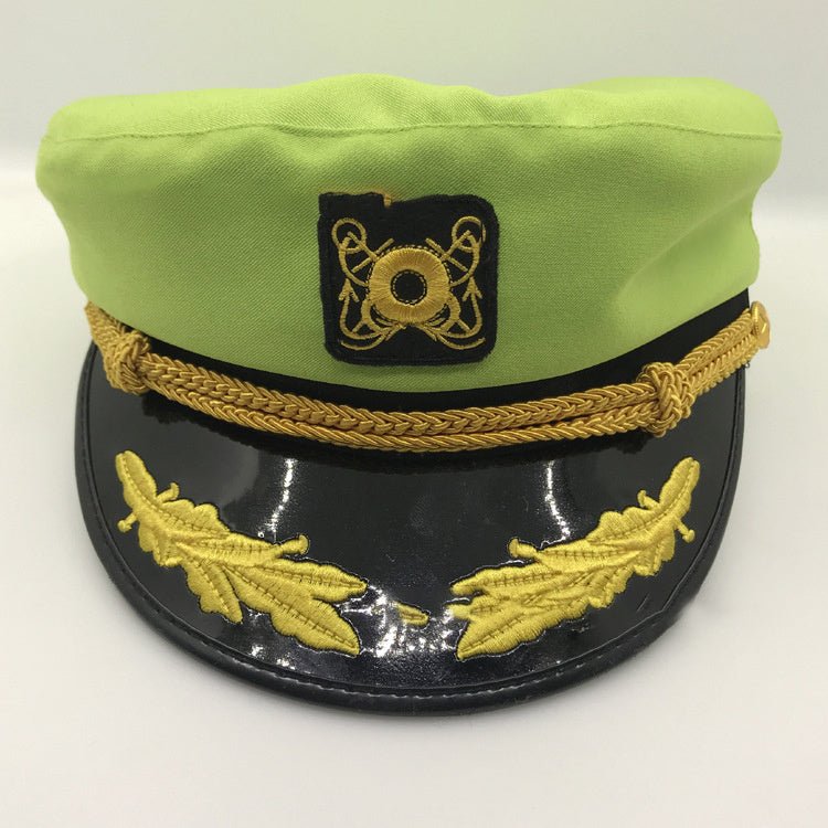 Korean version of retro men and women Navy blue navy cap - Urban Caps