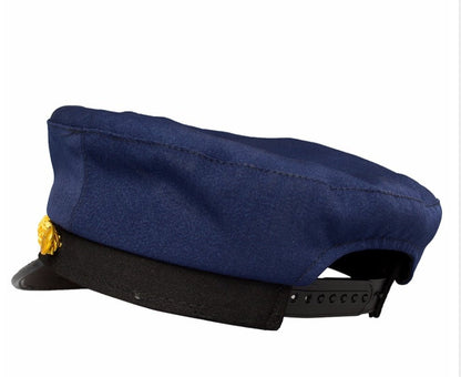Korean version of retro men and women Navy blue navy cap - Urban Caps