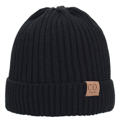 leece - Lined Colorblock Beanie – Warm Padded Winter Knit Hat - Urban Caps