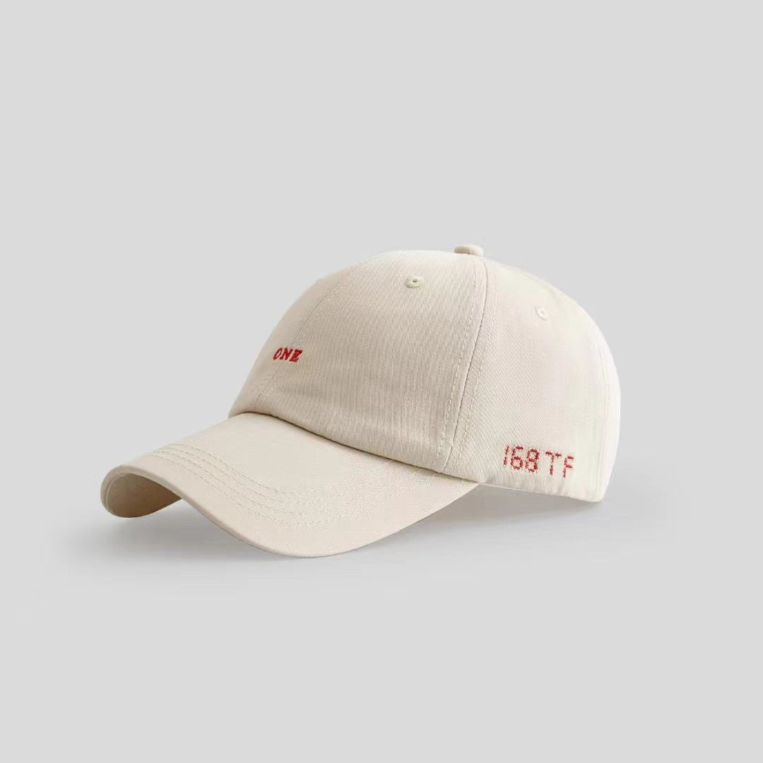 Letter Embroidered Baseball Cap - Urban Caps