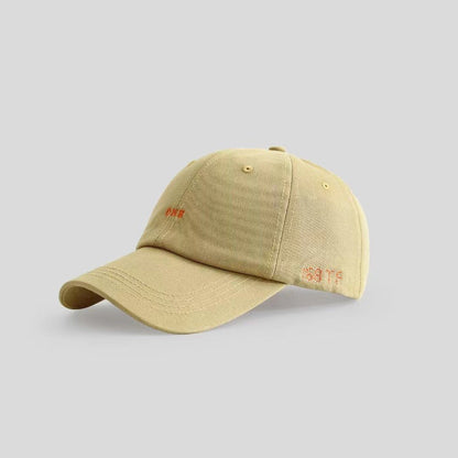 Letter Embroidered Baseball Cap - Urban Caps