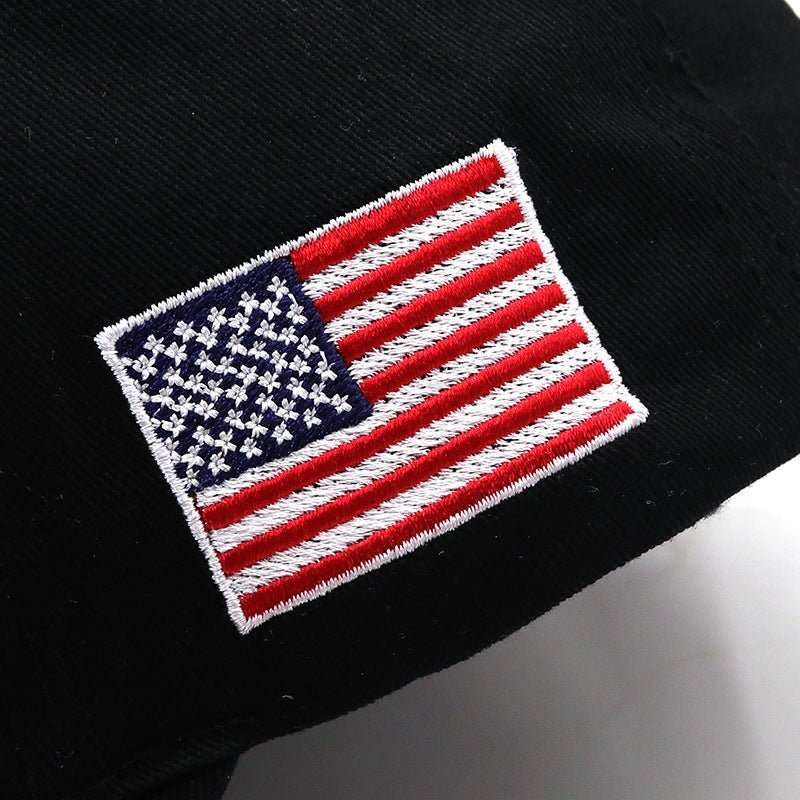Letter USA Embroidery Baseball Cap Couple Outdoor - Urban Caps