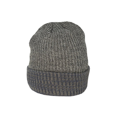 Levi Rib Knit Acrylic Beanie with Contrast Cuff and Thinsulate Lining - Urban Caps