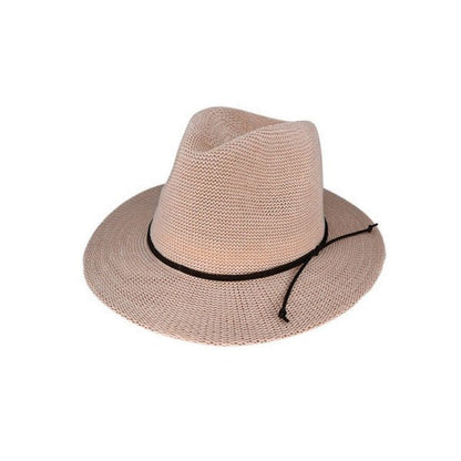 Lexi Kid’s Crushable Polyester Knit Fedora Hat with UPF 50+ Sun Protection - Urban Caps