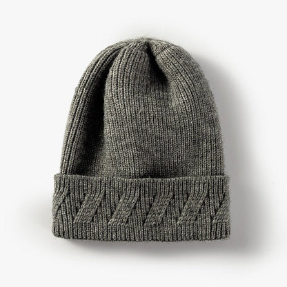 Lightweight Flanged Knit Beanie – Custom Fashion Wool Hat for Everyday Wear - Urban Caps