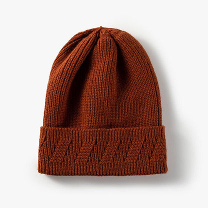 Lightweight Flanged Knit Beanie – Custom Fashion Wool Hat for Everyday Wear - Urban Caps