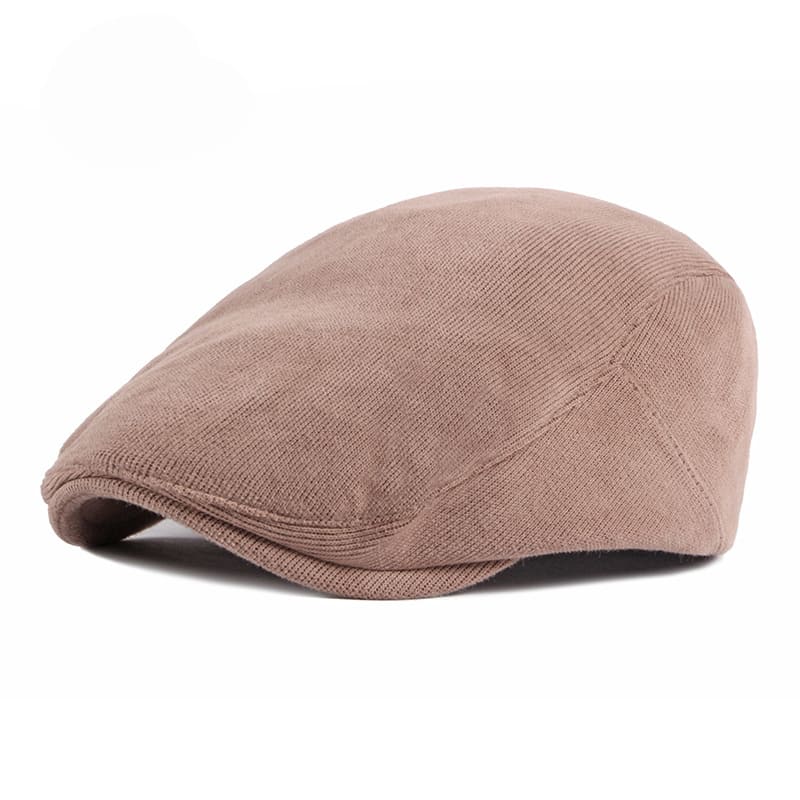 Lincoln Corduroy Cotton Flat Cap - Corduroy Cotton Flat Cap With Timeless Classic Style