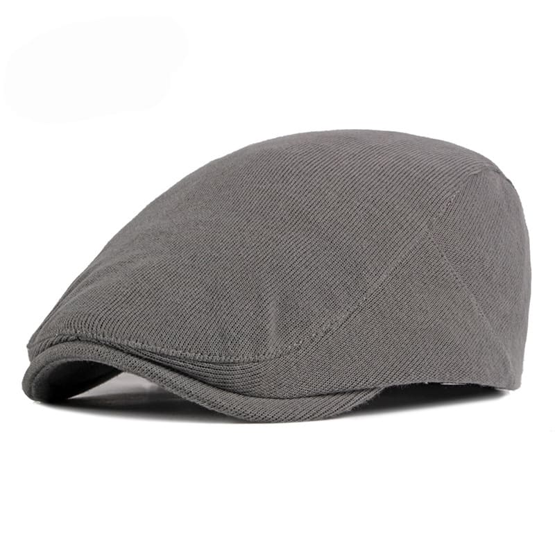 Lincoln Corduroy Cotton Flat Cap - Corduroy Cotton Flat Cap With Timeless Classic Style