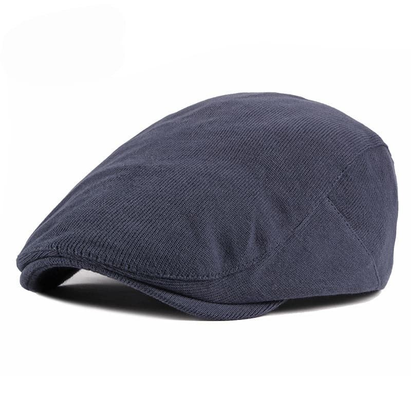 Lincoln Corduroy Cotton Flat Cap - Corduroy Cotton Flat Cap With Timeless Classic Style