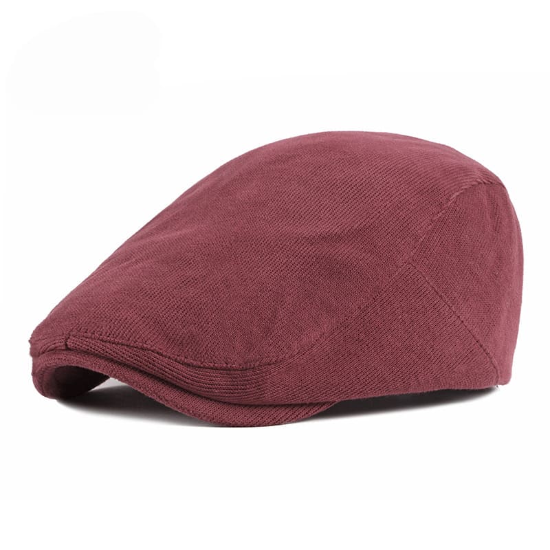 Lincoln Corduroy Cotton Flat Cap - Corduroy Cotton Flat Cap With Timeless Classic Style