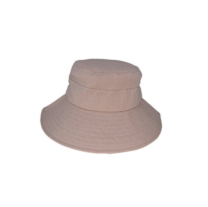 Linley Linen Blend Ponytail Hat with UPF 50+ Sun Protection and Adjustable Fit - Urban Caps