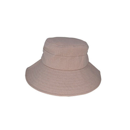 Linley Linen Blend Ponytail Hat with UPF 50+ Sun Protection and Adjustable Fit - Urban Caps
