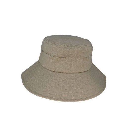 Linley Linen Blend Ponytail Hat with UPF 50+ Sun Protection and Adjustable Fit - Urban Caps
