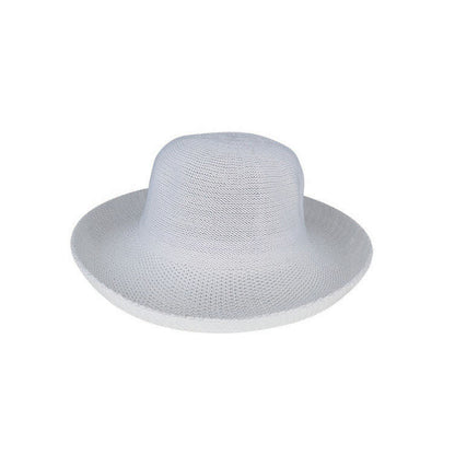 Linton – Crushable Polyester Knit Breton Hat with Upturn Brim and Adjustable Fit - Urban Caps