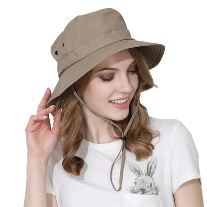 Long Fishtail Style Hiking Fishing Sunscreen Hat - Urban Caps