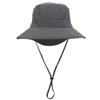 Long Fishtail Style Hiking Fishing Sunscreen Hat - Urban Caps