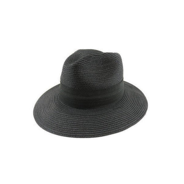 Lucca Paper Braid Safari Hat with Two - Pleat Band and UPF 50+ Protection - Urban Caps