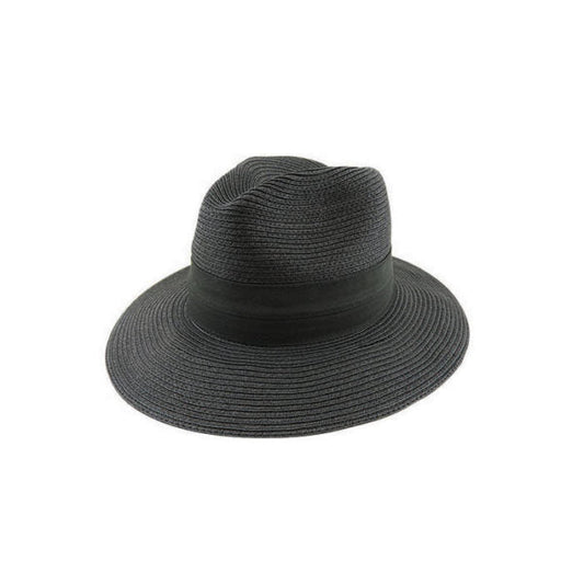 Lucca Paper Braid Safari Hat with Two - Pleat Band and UPF 50+ Protection - Urban Caps