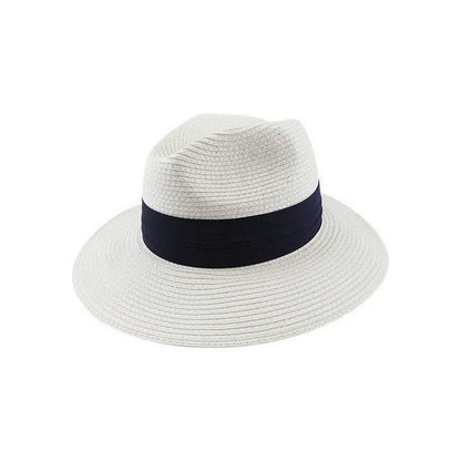 Lucca Paper Braid Safari Hat with Two - Pleat Band and UPF 50+ Protection - Urban Caps