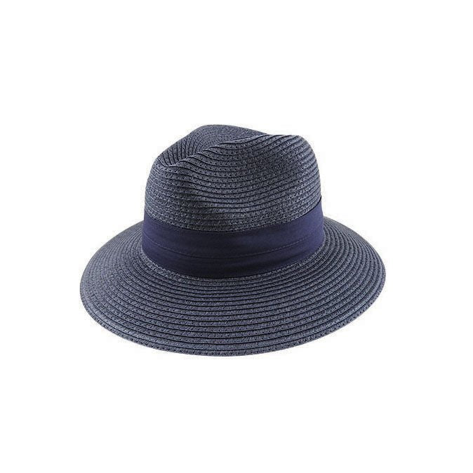 Lucca Paper Braid Safari Hat with Two - Pleat Band and UPF 50+ Protection - Urban Caps