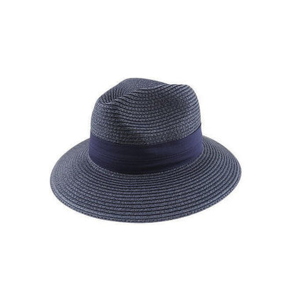 Lucca Paper Braid Safari Hat with Two - Pleat Band and UPF 50+ Protection - Urban Caps