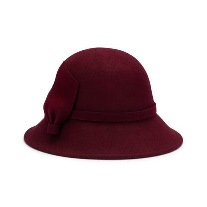 Luna Women's Australian Wool Felt Bell Cloche Hat with Adjustable Fit - Urban Caps