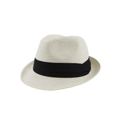 Mack Men’s Crushable Braided Trilby Hat with Inner Size Adjuster - Urban Caps