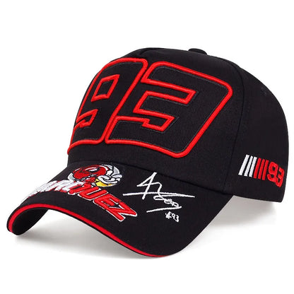 Marquez 93 Moto GP Baseball Cap – Racing Embroidered Hat