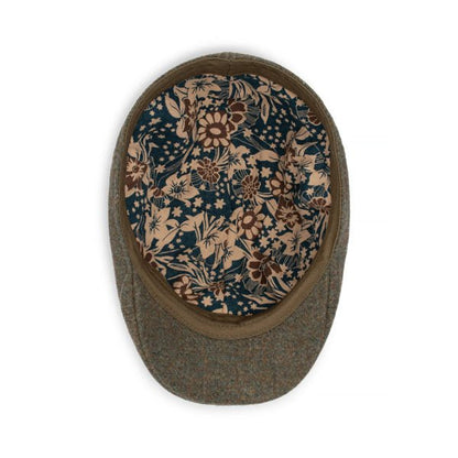 Marvin Men’s Wool Blend Six - Piece Cheesecutter Cap with Cotton Lining - Urban Caps