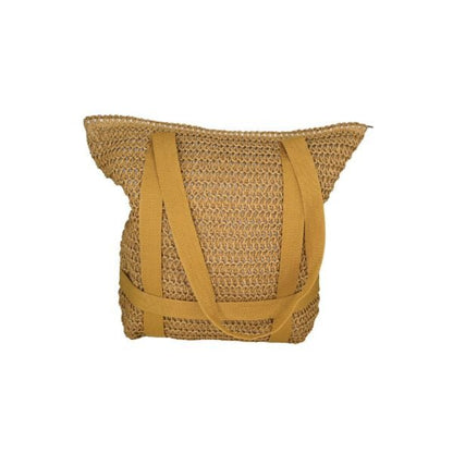 Maryknoll Women’s Braided Natural Fibre Fedora and Crochet Bag Set – UPF50+ Sun - Urban Caps
