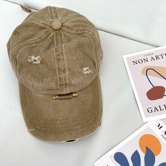 Men And Women Summer Ins Wild Trend Soft Top Cap - Urban Caps