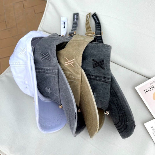 Men And Women Summer Ins Wild Trend Soft Top Cap - Urban Caps