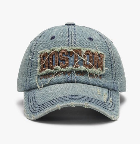 Men's 3D Embroidery Cap – Soft Peaked Outdoor Street Hat - Urban Caps
