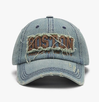 Men's 3D Embroidery Cap – Soft Peaked Outdoor Street Hat - Urban Caps