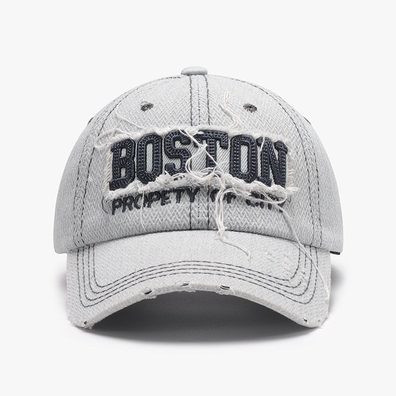 Men's 3D Embroidery Cap – Soft Peaked Outdoor Street Hat - Urban Caps