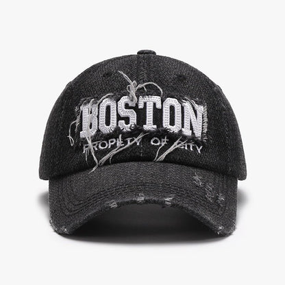 Men's 3D Embroidery Cap – Soft Peaked Outdoor Street Hat - Urban Caps