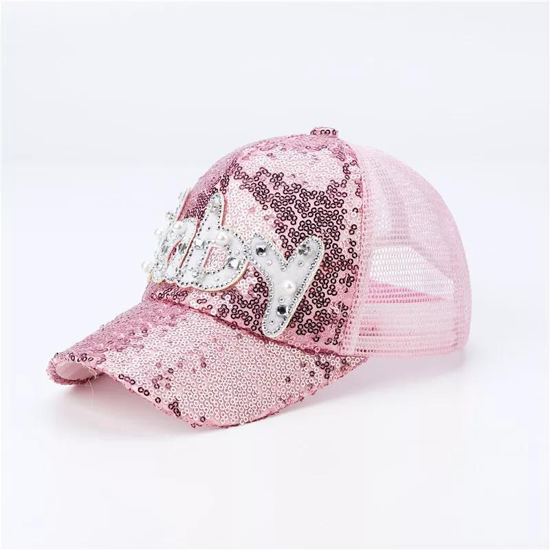 Men's And Women's Caps Men's Hats Sequins Sunscreen Baseball - Urban Caps