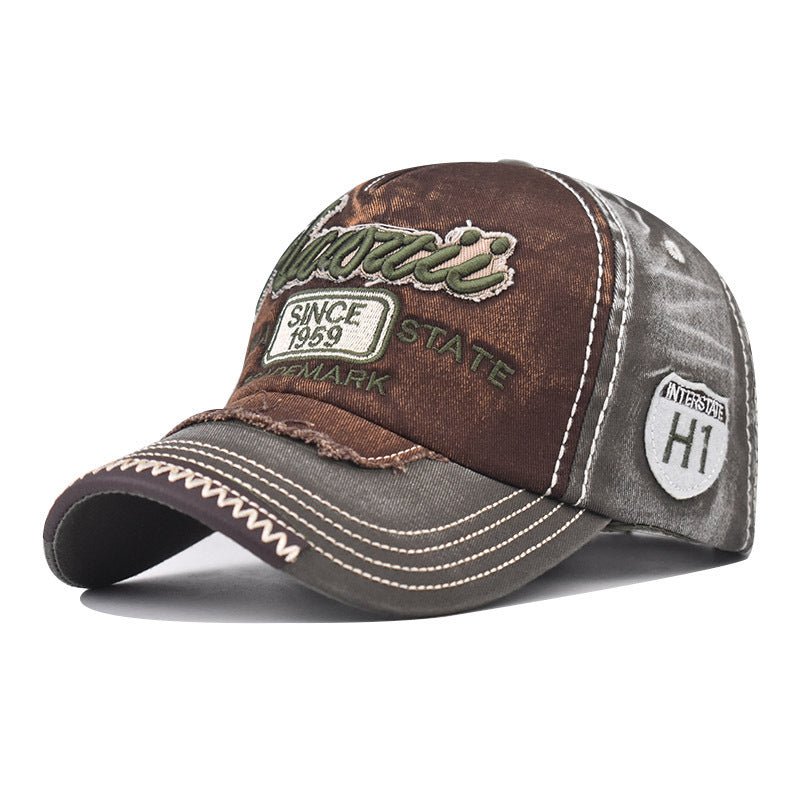 Men's And Women's Four Seasons Cowboy Hat Simple Sun - poof Peaked Cap - Urban Caps