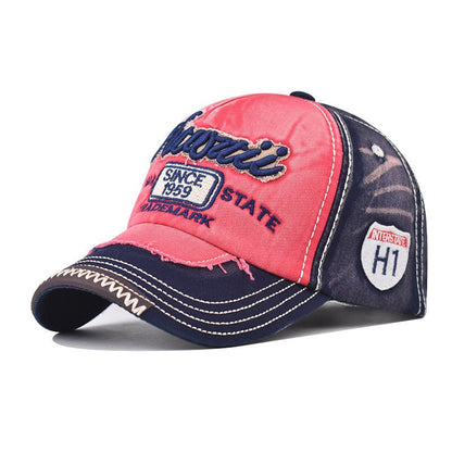 Men's And Women's Four Seasons Cowboy Hat Simple Sun - poof Peaked Cap - Urban Caps