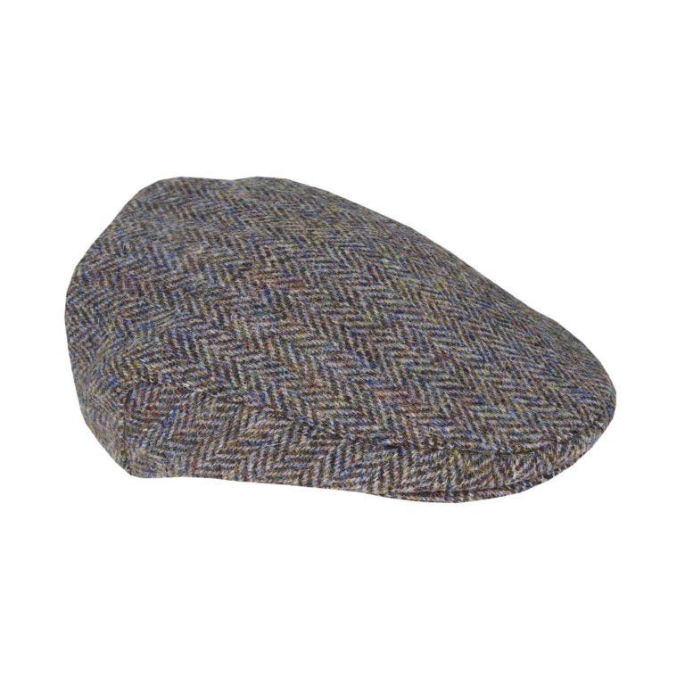 Men’s English Harris Tweed Wool County Cap – Made in the UK - Urban Caps
