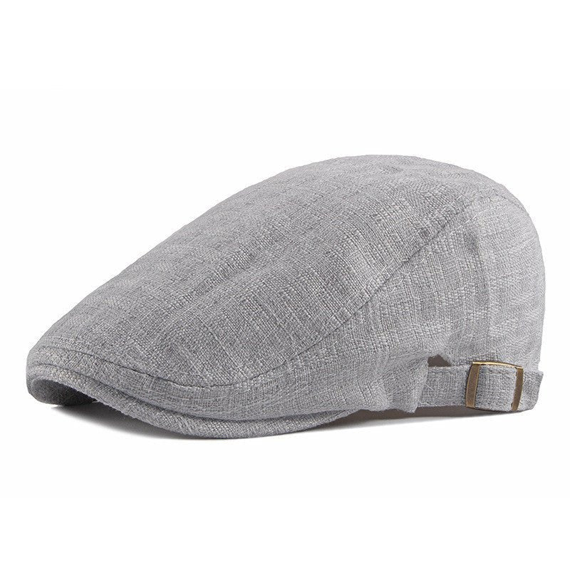 Men’s Lightweight Cotton Cheesecutter Cap – Breathable Flat Cap - Urban Caps