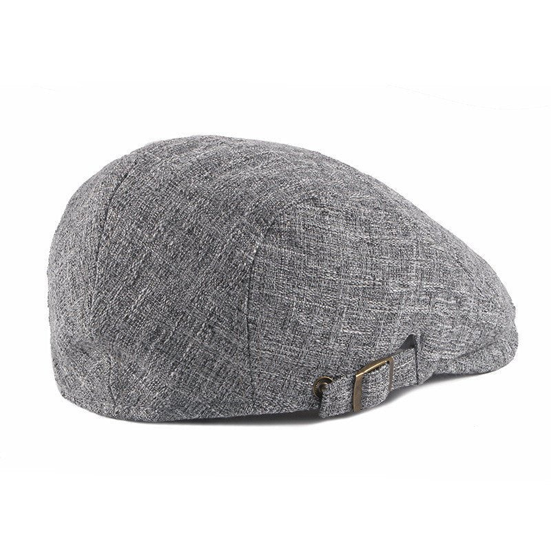 Men’s Lightweight Cotton Cheesecutter Cap – Breathable Flat Cap - Urban Caps