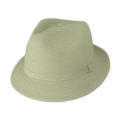 Men's Lightweight Paper Braid Trilby Hat – Summer Fedora Style - Urban Caps