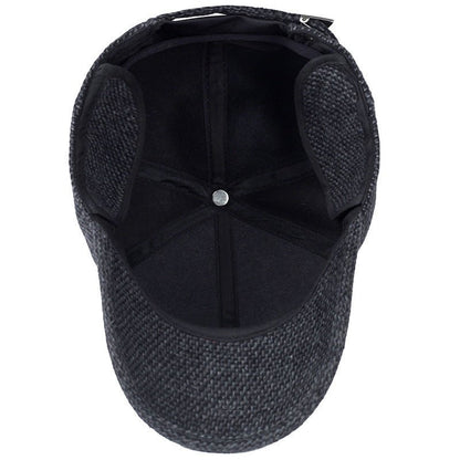 Men's middle - aged and elderly woolen hats winter outdoor - Urban Caps