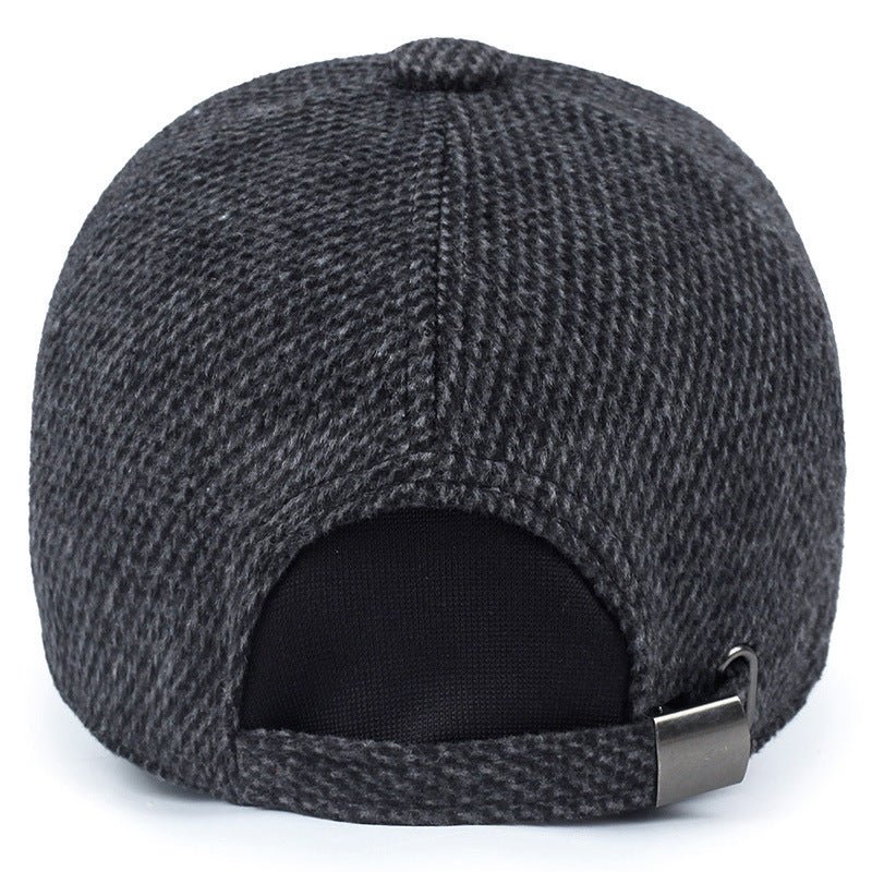 Men's middle - aged and elderly woolen hats winter outdoor - Urban Caps