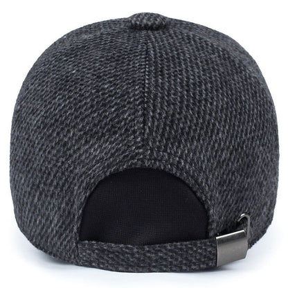 Men's middle - aged and elderly woolen hats winter outdoor - Urban Caps
