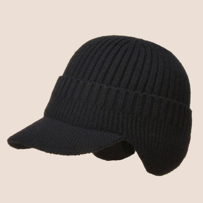 Men's Outdoor Warm Ear Protection Knitted Hat - Urban Caps