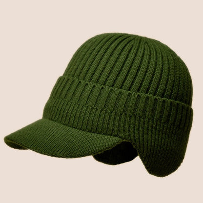 Men's Outdoor Warm Ear Protection Knitted Hat - Urban Caps