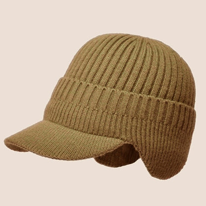 Men's Outdoor Warm Ear Protection Knitted Hat - Urban Caps